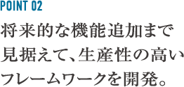 ドイツの開発スタッフと連携し開発した、0.01秒の精度を誇るプログラム。